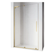 Двері у нішу Koer Walk-In розсувні Sr SD07-120x200-R-TR-12 прозоре скло Easy Clean 8мм Матове золото KR5774 - зображення 1