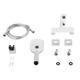 Смеситель для ванны Qtap Gemini (c душевым гарнитуром) QTGEM259CRW45683 Chrome/White - изображение 6