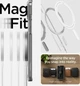 Чохол для Iphone 15 Plus/14 Plus Spigen Ultra Hybrid MagSafe Graphite прозорий протиударний ACS06661 - зображення 8
