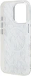 Панель Karl Lagerfeld IML Karl Script Pattern MagSafe для Apple iPhone 16 Pro Max White (KLHMP16XHMSPUSH) - зображення 6