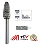 Борфреза Alpen по металу тип RBF 10x65 мм. cut 6 (0788606110100) - изображение 2