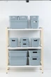 Кошик із кришкою IDEA HOME Pyramid Blue 00643 (10.8л/36см) - зображення 2