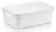 Кошик із кришкою IDEA HOME Pyramid White 00639 (8.2л/36см) - зображення 1