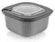 Контейнер IDEA HOME Line Box Gray 00682 (1100мл) - зображення 1