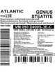 Водонагрівач серії Atlantic Steatite Genius VM 050 D400S-3E-C 1800W (EG) (8413300), 50 л, 1.8 кВт, вертикальний монтаж, "сухий" ТЕН, електронне, циліндричний, клас B, білий - зображення 5