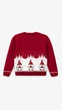 Светр з принтом для дівчинки Erceylan LN2505 Гномики 98 см Червоний shop (2000999324345) - зображення 4