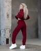 Теплий костюм з флісу полар M Бордовий - зображення 8