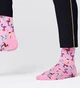 Шкарпеток чоловічі Happy Socks 194871 котон 41/46 1 пара Рожевий (2200005145319) - зображення 3