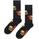 Набор женских носков прикольных высоких хлопковых Happy Socks 194852 36/40 4 пары Черный (2200005145111) - изображение 2