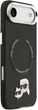 Панель Karl Lagerfeld Karl Pin MagSafe для Apple iPhone 17 Air Black (KLHMP17MPSMLRKLK) - зображення 3
