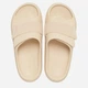 Жіночі шльопанці Crocs Mellow Luxe Recovery Slide 209413-2DS 38-39 (M6/W8) 24 см Бежеві (196265597307) - зображення 3
