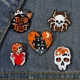Комплект значків (пінів) BROCHE брошки біжутерія Halloween Series різнокольоровий BRGV114328 - зображення 4