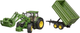 Трактор Bruder John Deere 7R 350 с фронтальным погрузчиком и прицепом (3155_2) - изображение 2
