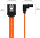Кабель CABLETIME SATA 3.0, прямий кут, 0.5 м (CAS1E) (CA915903) - зображення 3