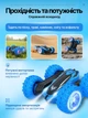 Машинка на радиоуправлении перевертыш радиоуправляемая трюковая RC джип вездеход внедорожник двусторонняя полноприводная аккумуляторная на пульте с LED подсветкой трюки вращение 360 градусов игрушка подарок для детей мальчиков для дома улицы бездорожья - изображение 3