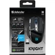 Мышь беспроводная Defender Knight GM-885 8 кнопок 3200 DPI 400 mAh RGB-подсветка Black (52885) - изображение 6