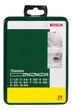 Набір свердел по металу Bosch HSS-TiN 1-10 мм, в касеті, 19 шт (2607019437) - зображення 2
