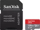 Карта пам'яті SanDisk Ultra microSDXC 128GB Class 10 UHS-I U1 A1 + SD адаптер (SDSQUAB-128G-GN6FA) - зображення 1