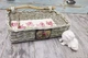 Корзинка плетеная цвет хаки с фигурной ручкой Тюльпани 21х36х10см. (12см.) - изображение 1