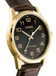 Чоловічий наручний годинник Casio MTP-V001GL-1B, кварцовий, шкіряний ремінець, водозахист 30 м - зображення 4