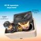 Портативная блютуз колонка в ретро стиле W-King H130 40W маленькая мощная bluetooth система с чипом WDSP 2 режима эквалайзера Защита IP67 бежевая - изображение 8