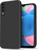 Силиконовый чехол HardCorner Samsung Galaxy A30s A307 (с микрофиброй) Black (34815-2B) - изображение 1