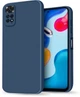 Силиконовый чехол HardCorner Xiaomi Redmi Note 11 (с микрофиброй) Blue (34857-28) - изображение 1