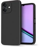 Силиконовый чехол HardCorner Realme Note 60 (с микрофиброй) Black (41166-2B) - изображение 1