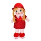 Дитяча іграшкова лялька FG240408152A-1(Red) 38 см, м'яка набивна, петелька - зображення 1