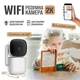 IP камера для відеоспостереження WiFi Noxon Smart Camera 360 з двостороннім зв'язком, нічним баченням та датчиком руху - зображення 2