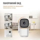 IP камера для відеоспостереження WiFi Noxon Smart Camera 360 з двостороннім зв'язком, нічним баченням та датчиком руху - зображення 3