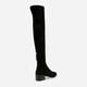 Muszkieterki damskie zamszowe Steve Madden Salvador Boot SM11002711-001 37 23 cm Czarne (8720857168945) (955555901865871) - Outlet - obraz 3