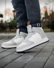 Зимові кросівки Stilli Air Force Hight 45 (28.5 см) Grey White (арт 1291) - зображення 1