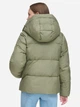 Куртка демисезонная удлиненная с капюшоном женская Levi`s 296716899 XS Зеленая (1159849392) - изображение 2