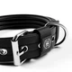 Сверхпрочный ошейник для собак с ручкой BullyBillows Pin Collar Handle 4 cm S: 40 мм, ОШ 35-43 см Черный - изображение 3