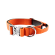 Тактический ошейник для собак с ручкой и платиновым замком BullyBillows Combat Collar Handle Platinum 4 cm S: 40 мм, ОШ 40-50 см Оранжевый - изображение 1