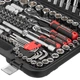 Набір інструментів 1/2" & 3/8" & 1/4", 156 од., Cr-V STORM INTERTOOL ET-8156 - изображение 6