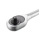 Рукоятка із храповим механізмом на 24 зуби 1/4”. CrV INTERTOOL HT-2104 - зображення 5