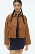 Куртка демісезонна жіноча H&M 210763-4 2XL(180/128) коричневий (2000005010583) - изображение 7