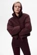 Куртка демісезонна жіноча H&M 211915-4 M(170/96) бордовий (2119150004) - изображение 1