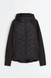 Куртка демісезонна жіноча H&M 205749-3 XS(160/80) чорний (2057490002) - зображення 1