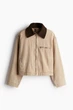 Куртка демісезонна жіноча H&M 210993-4 M(170/96) бежевий (2109930004) - зображення 2