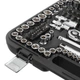 Набір інструментів 1/2" & 3/8" & 1/4", 171 од., Cr-V STORM INTERTOOL ET-8171 - изображение 7