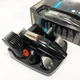Машинка для стрижки 5в1 Geemy GM-853 стайлер, бритва, триммер на аккумуляторе нержавеющая сталь 6 насадок - изображение 1