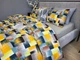 Комплект постільної білизни Комфорт-текстиль Фаворит/оливковий Сімейний з простирадлом на гумці 2 x 145 x 215 см Фланель 2 x 70x70 см ( BDN_6235_41_70x70 ) - зображення 2
