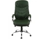 Крісло АКЛАС Валенсія Soft CH MB Зелений (Шкіра Lux LC-green) - изображение 2