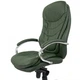 Крісло АКЛАС Валенсія Soft CH MB Зелений (Шкіра Lux LC-green) - изображение 6