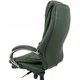 Крісло АКЛАС Валенсія Soft CH MB Зелений (Шкіра Lux LC-green) - изображение 8