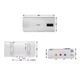 Бойлер Thermo Alliance плоский/горизонтальный/мокрый ТЭН 80 л (DT80H20GPD) - изображение 5