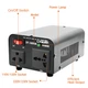 Мережевий адаптер напруги 220v на 120v 500W (250W) - зображення 3